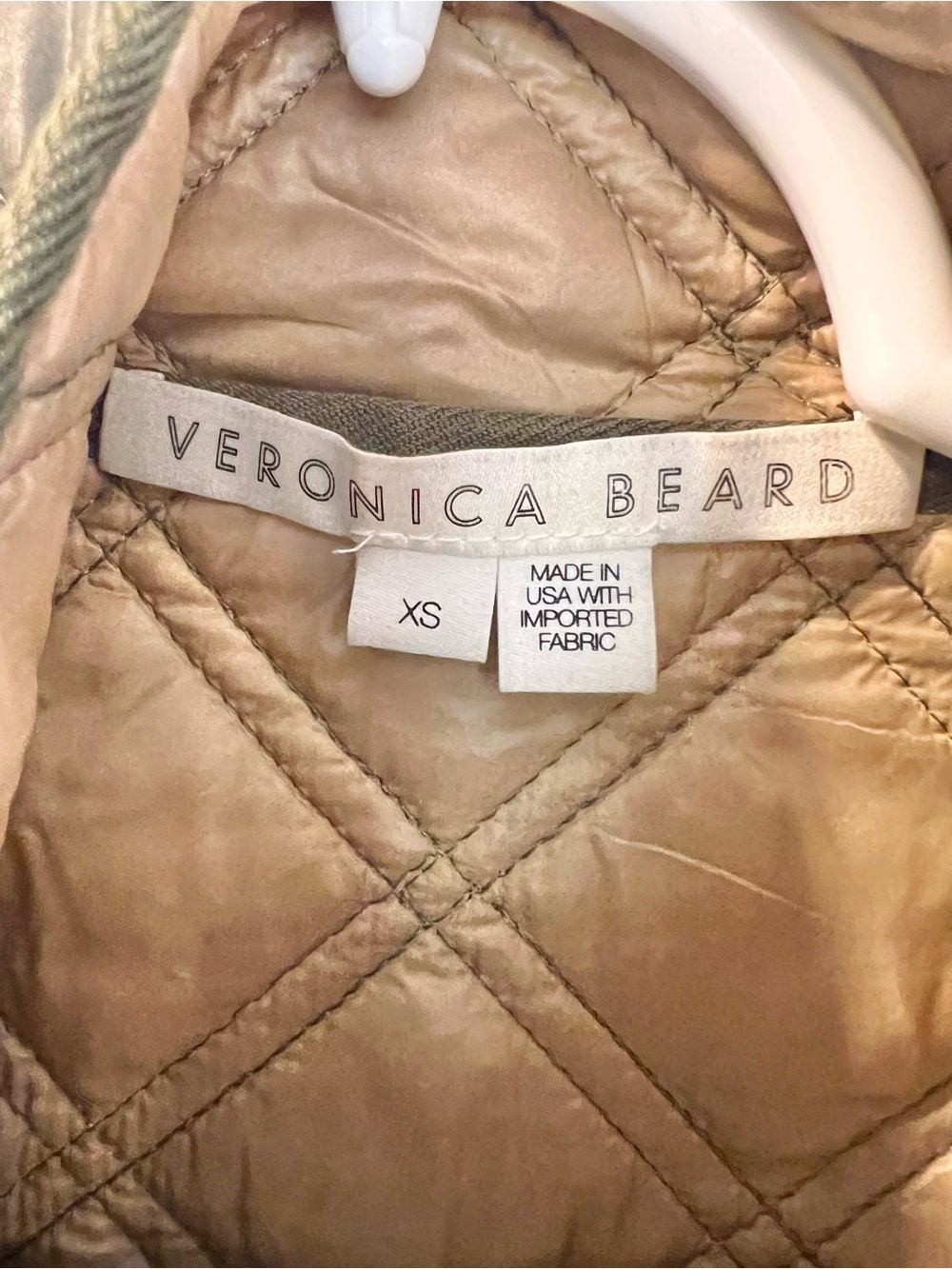 Veronica Beard Inigo Quilted Coat Fall Jacket Size XS - Picture 4 of 8